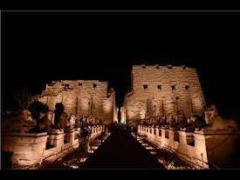 جولة في طريق الكباش الفرعوني قبل افتتاحه الشهر المقبل