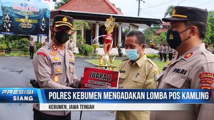Pos Kamling Desa Semondo Kecamatan Gombong Juara Pertama Lomba Pos Kamling
