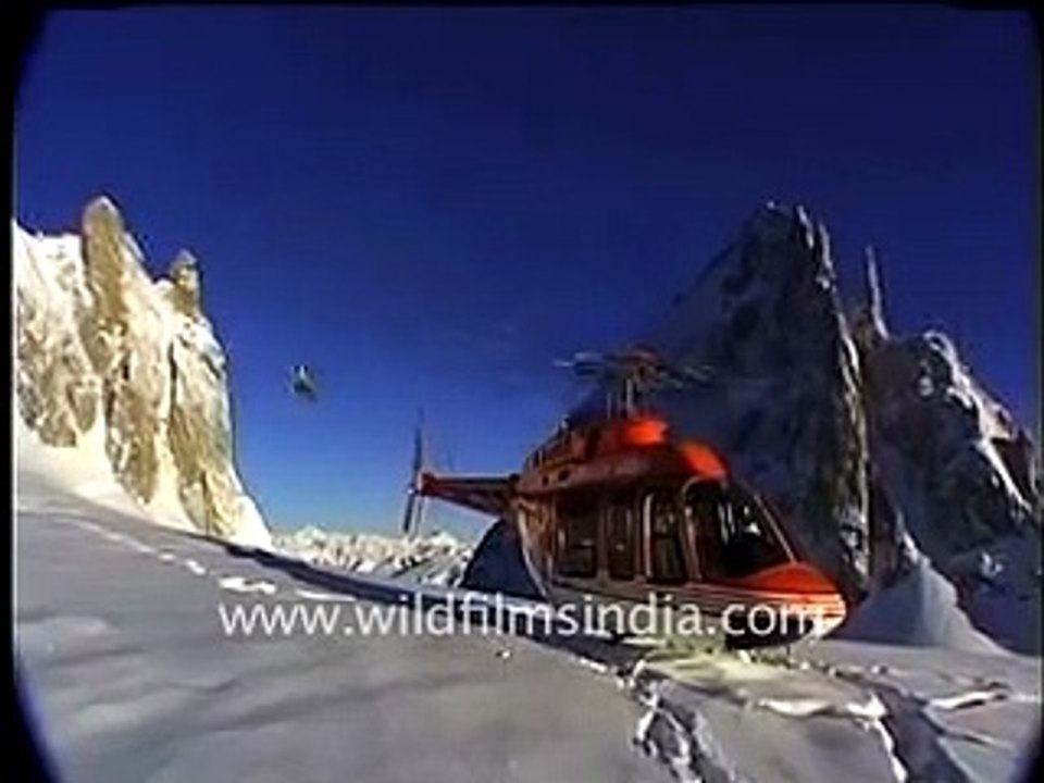 Helicoptering in the Himalaya!