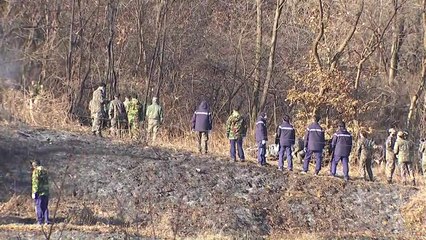 [현장영상+] F-5 전투기 추락..."조종사 탈출 여부 확인 중" / YTN