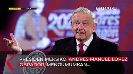Untuk Kedua Kalinya, Presiden Meksiko Andres Manuel Lopez Obrador Terinfeksi Covid-19