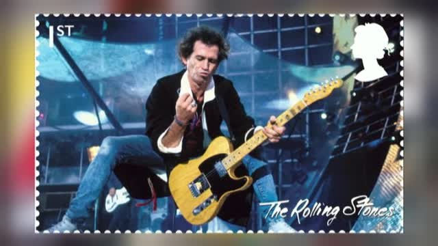 El Royal Mail saca una colección de sellos como tributo a los Rolling Stones