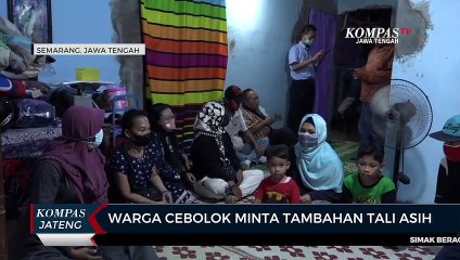 Warga Cebolok Minta Tambahan Tali Asih