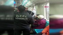 Maske takmayan 2 kadın Marmaray'dan indirildi