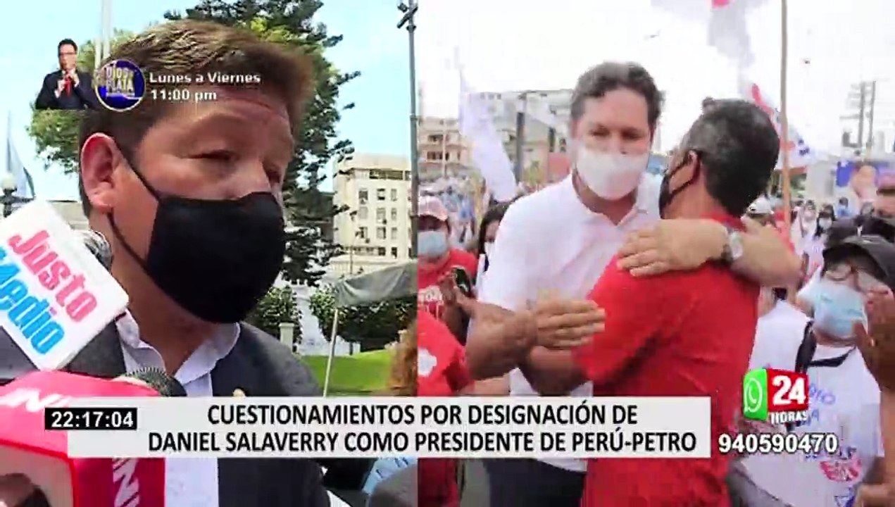 Congreso cita a ministro de Energía y Minas para explicar designación de Daniel Salaverry en Perupetro