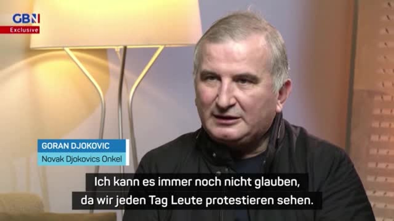 Djokovics Onkel: “Novak ist gefangen wie ein Tier”