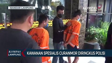 Kawanan Pelaku Spesialis Pencurian Motor Diringkus Polisi