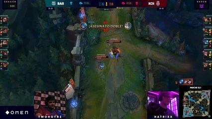 Hatrixx arrasando en el primer partido - KOI vs FC Barcelona