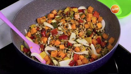 طبق الخضروات الشتوي | نورا السادات