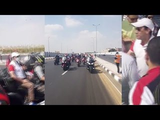 وزير الشباب يفتتح أول مسار مؤمن للدراجات شرق القاهرة بطول 6 كيلومتر