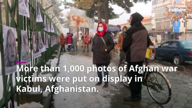 Faces of war: public portrait gallery of conflict casualties taken down by Taliban