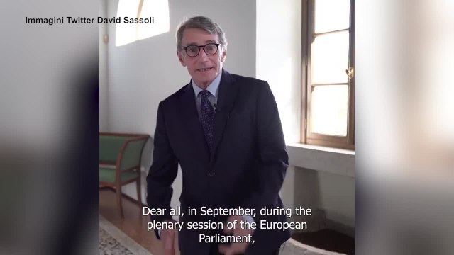 Cosi' Sassoli raccontava la sua malattia: Colpito da una polmonite da legionella