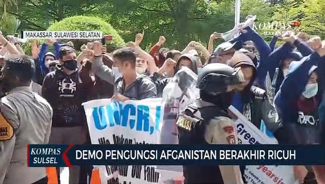 Unjuk Rasa Pengungsi Asing Berakhir Ricuh