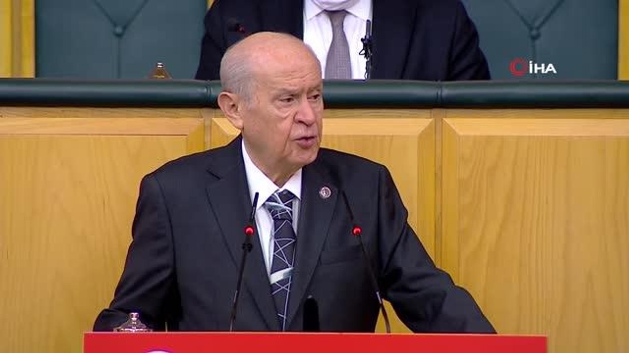 MHP Genel Başkanı Bahçeli: "Dün hedef Bülent Ecevit'ti, bugün Recep Tayyip Erdoğan'dır. Kurgu aynıdır"