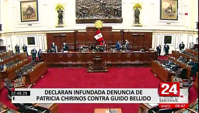 Comisión de Ética declaró infundada la denuncia de Patricia Chirinos contra Guido Bellido