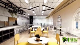 3d architectural visualization walkthrough of Small office design by 3d architectural animation, Denton, Texas