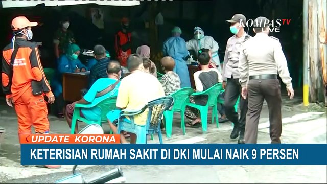 Tingkat Keterisian Tempat Tidur Rumah Sakit Rujukan Covid-19 di DKI Jakarta Naik! Sisa Berapa?