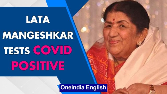 Lata Mangeshkar tests positive for Covid-19; admitted to ICU in Mumbai hospital | Oneindia News