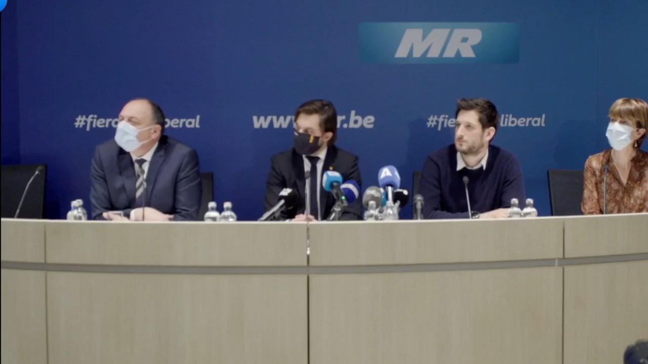 «Votre question est particulièrement indigne»: Georges-Louis Bouchez s’énerve lors de la présentation du nouveau ministre Adrien Dolimont