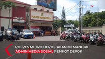 Buntut Retweet Tentang Penembakan Aggota FPI: Polisi Akan Panggil Admin Medsos Pemkot Depok