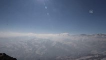 Ağrı ve Aras dağlarının çevresi sisle kaplandı