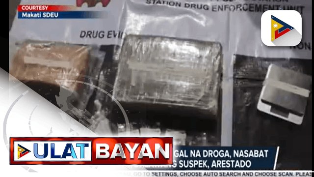Higit P500-K halaga ng iligal na droga, nasabat sa Makati; Dalawang suspek, arestado