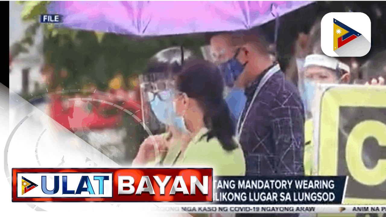 QC LGU, itinanggi ang balitang mandatory wearing of face shields sa pampublikong lugar sa lungsod