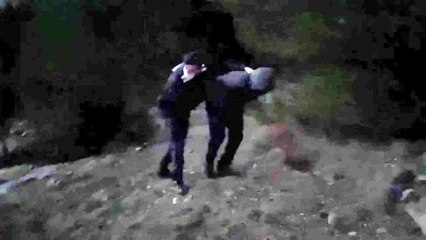 Nekropolü talan eden kaçak define avcılarına suçüstü operasyon: 5 gözaltı