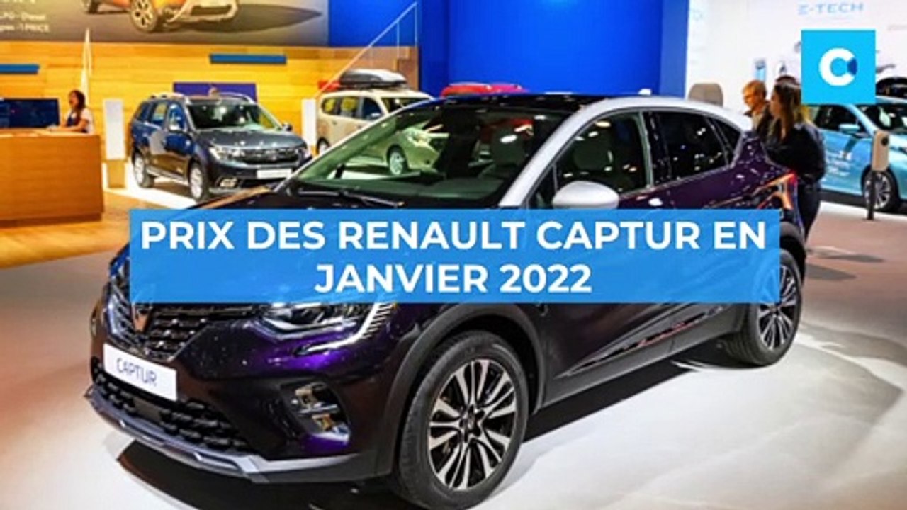 Renault Captur : les prix en janvier 2022