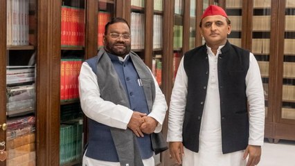 BJP Minister Swami Prasad Maurya resigns, joins SP