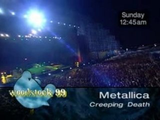 Metallica - Creeping Death (Woodstock 99)