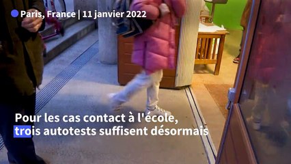 Covid à l'école: trois autotests suffisent pour les cas contact