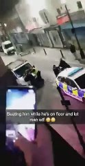 Police filmed 'kicking and punching' couple in Doncaster town centre fracas