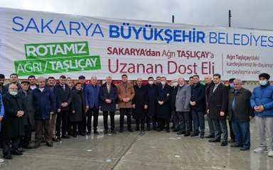 Sakarya'dan Ağrı Taşlıçay'a kardeş şehir eli