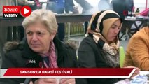 Samsun'da Hamsi Festivali 2 saatte 2 ton hamsi tüketildi