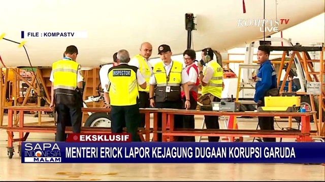 DIALOG EKSKLUSIF BERSAMA ERICK THOHIR (1) Menteri Erick Lapor Kejagung Dugaan Korupsi Garuda
