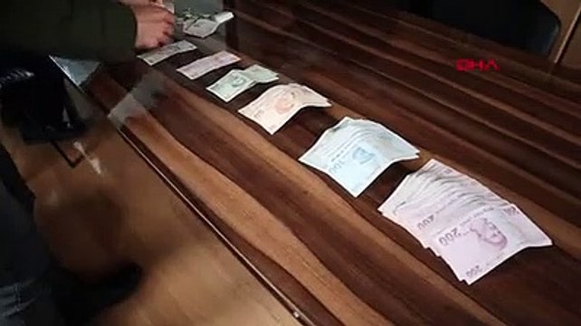 Dilencinin üzerinden 11 bin 810 lira çıktı