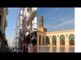منطقة مسجد الحاكم بأمر الله تتجمل ضمن خطة تطوير القاهرة التاريخية