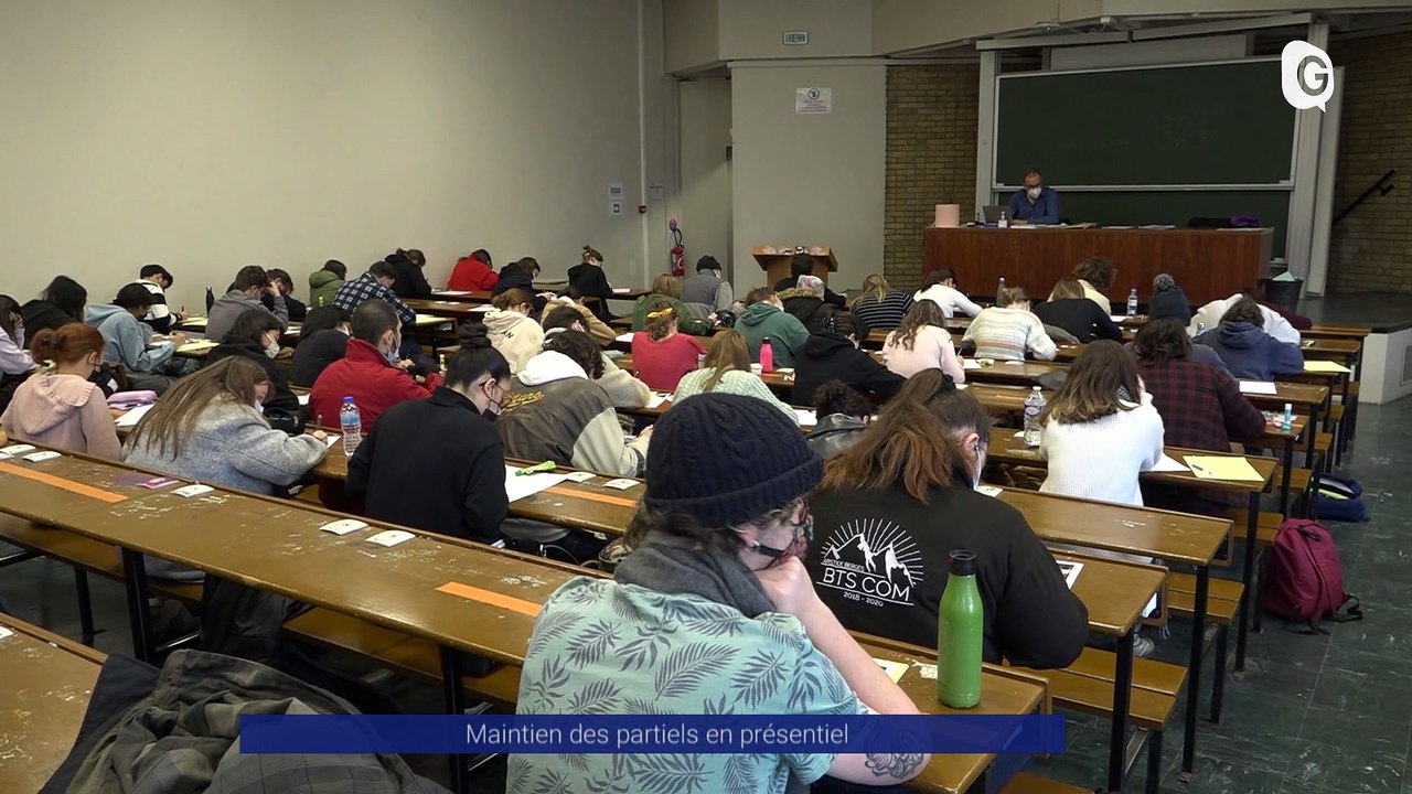 Reportage - Maintien des épreuves en présentiel
