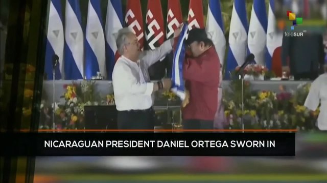 FTS 8:30 11-01: Nicaraguan president Daniel Ortega sworn in