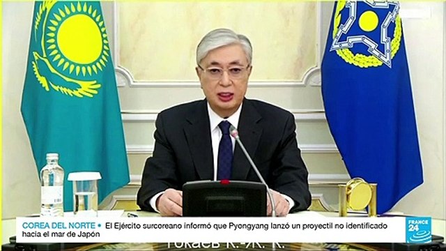 Presidente kazajo asegura haber recobrado el orden público de su país tras días de protestas