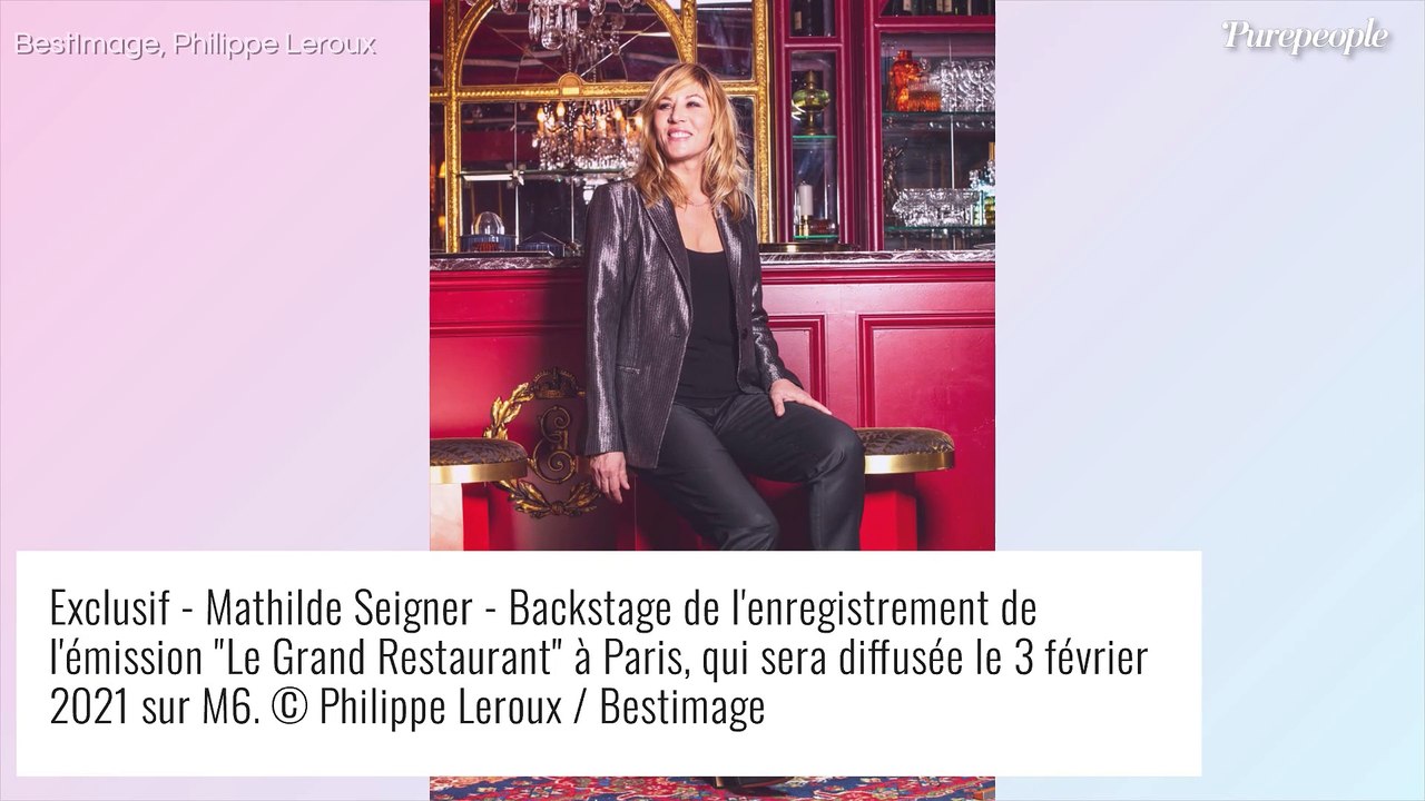 Mathilde Seigner maman : confidences sur son fils Louis... qui ne lui ressemble pas du tout !