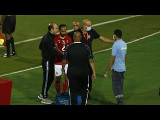 من أمام المستشفى آخر تطورات حالة وليد سليمان بعد إصابته وخروجه من الملعب على نقالة