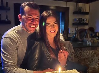 رامي رضوان يفاجئ دنيا سمير غانم في عيد ميلادها