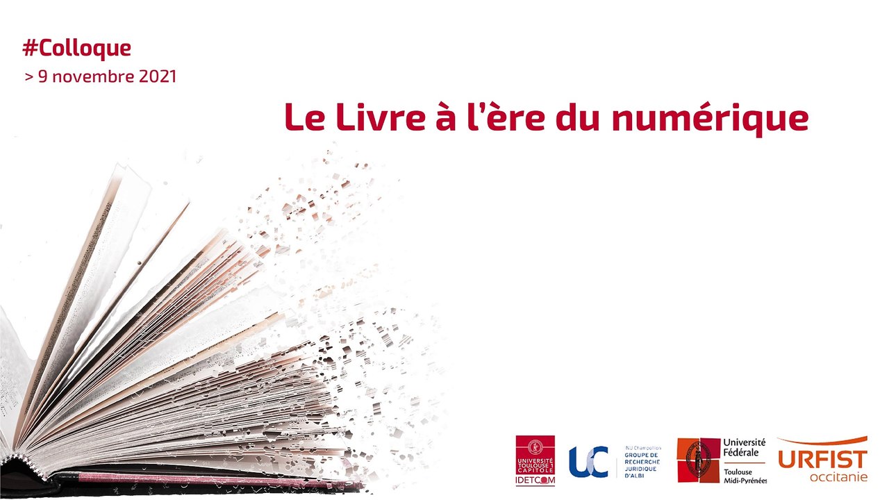 "Intermédialités du livre, du codex au numérique : l’impensé d’une mutation ?", Elsa Tadier, Post-doctorante en sciences de l’information et de la communication au laboratoire Geriico (projet LEN)_IDETCOM_Le livre à l'ère du numérique_11
