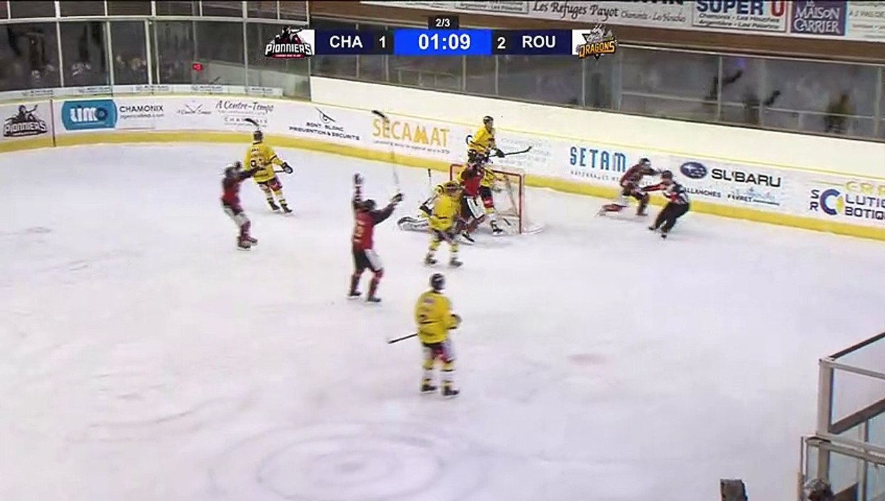 Chamonix - Rouen (4-3), le résumé vidéo