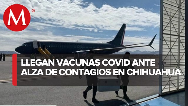 Llega lote de vacunas de Moderna a Chihuahua