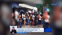 Vaccination site, dinumog kasunod ng paghihigpit ng LGU sa mga 'di pa bakunado kontra-COVID | Saksi
