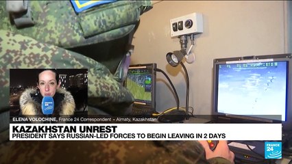 Kazakhstan leader says defeated 'coup,' vows Russian troops will leave