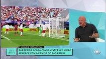 O SOTELDO É BAIXINHO, MAS O EMPRESÁRIO TEM OLHO GRANDE! Ronaldão deu a letra sobre a situação de Soteldo no São Paulo. #jogoAberto